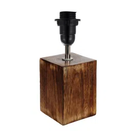 Homesake Yellow Wood Table Lamp image 4