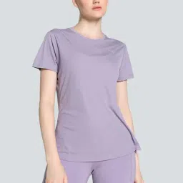 Puma Purple Regular Fit Sports T-Shirt-picture-15