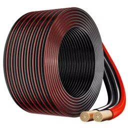 FEDUS 16 Gauge/AWG Oxygen-Free Copper 2 Conductors Audio Speaker Wire Red & Black 5 m image 1
