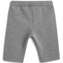 Chicco Girls Medium Grey Regular Fit Applique Trousers image 2