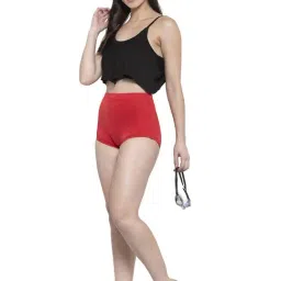 Cukoo Red Swimwear Hipster Panty image 4