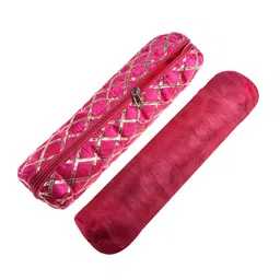 Kuber Industries Pink Set of 1 Regular Jewellery Organiser Organisers image 5