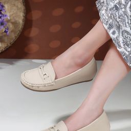 Carlton London Women Round Toe Loafers-picture-38