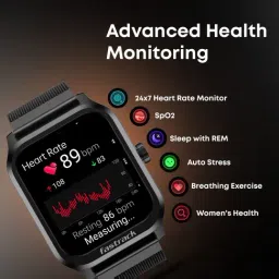 Fastrack 38157PM05K Jupiter Retro Unisex Smart watch image 4