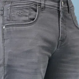 Crimsoune Club Grey Straight Fit Jeans image 5