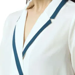 Allen Solly White Regular Fit Shirt image 4