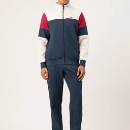 Monte Carlo Colorblocked Mock Collar Tracksuit-picture-46