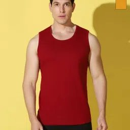 WOOSTRO Men Pack of 2 Solid Round Neck Cotton Slim Fit T-shirts-image-37