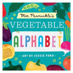 penguin random house Mrs. Peanuckle's Vegetable Alphabet Board Book by Jessie Ford - English-picture-38