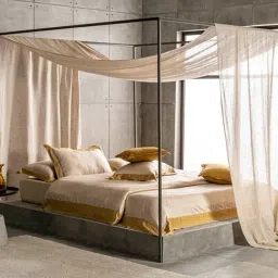 DDECOR Live Beautiful Beige 200 TC Bed Sheet Set-image-35