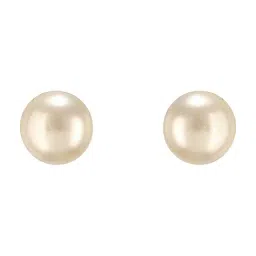 Saraf RS Jewellery White Statement Multi Layered Pearls Braided Necklace & Earring Set image 3