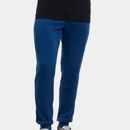 Jockey AM71 Men's Super Combed Cotton Rich Slim Fit Dual Tone Joggers with Zipper Pockets image 4