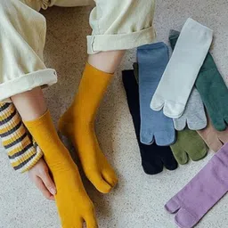 SECRETS BY ZEROKAATA Pack Of 6 Assorted Winter Above Ankle Length Thumb Socks image 5