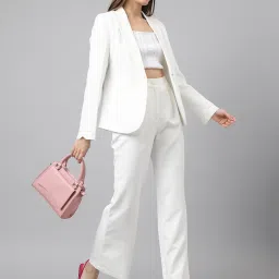 Latin Quarters White Regular Fit Blazer image 4