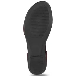 Walkway Women's Brown Ankle Strap Sandals image 4