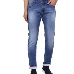 Global Republic Blue Slim Fit Jeans-image-32