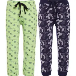 Vimal Jonney Kids Multicolor Printed Trackpants - Pack of 2-picture-12