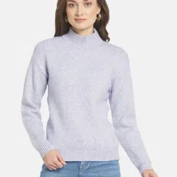METTLE Lavender High Neck Pullover-picture-37