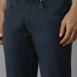 Louis Philippe Navy Regular Fit Jeans image 4