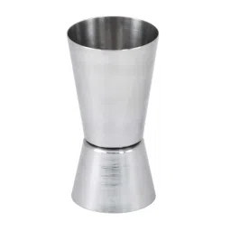 @Home Arias Silver Stainless Steel Receipe Shaker (900 Ml) & Measurer Set image 4