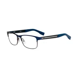HUGO Blue Rectangular Eye Frames for Men-image-42