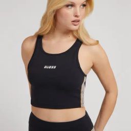Guess Black Solid Sleeveless Bra-picture-41