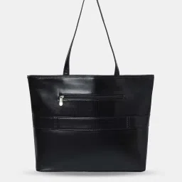 Caprese SNOW Black Floral Large Tote Handbag image 4