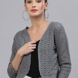 Style Quotient Women Grey Shrug-picture-46