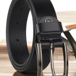 Provogue Men Textured Leather Formal Belt-picture-5
