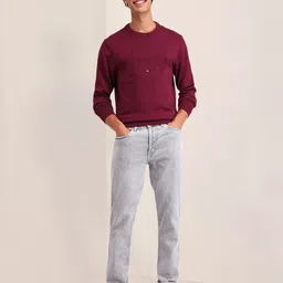 U.S. Polo Assn. Men Printed Long Sleeves Round Neck Pullover Sweaters image 5