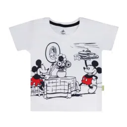 Bodycare Kids White Printed T-Shirt-image-45