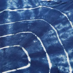 Maaesa Blue Tie Dye Kurta image 5