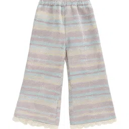 Le Nino Girls Striped Tunic with Palazzos image 2