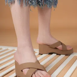 Mast & Harbour Wedge Sandals-picture-43