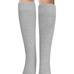 MUKHAKSH Unisex Grey Socks image 2