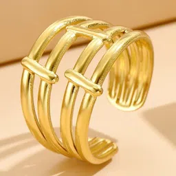 MYKI Gold-Plated Finger Ring image 2