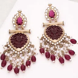 Anouk Brass Gold-Plated Earrings-picture-38