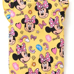 Babyhug Disney 100% Cotton Knit Frill Sleeves Jhablas  Minnie Mouse Graphics Pack of 3 - Multicolor image 5