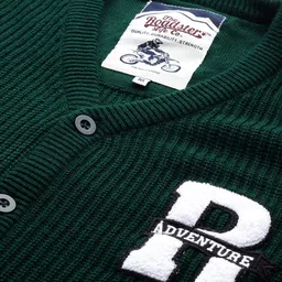 The Roadster Lifestyle Co. Cardigan with Applique image 2