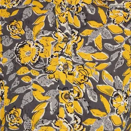 Sera Women Yellow & Grey Printed Kurta with Palazzos image 2