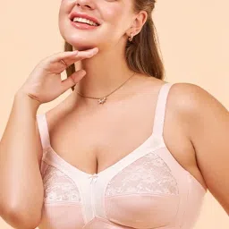 Enamor Light Pink Minimizer Bra image 4