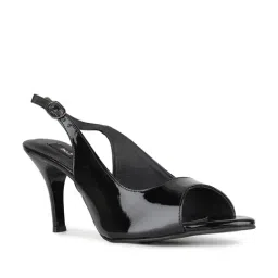 Inc.5 Women's Black Back Strap Stilettos image 2