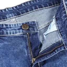 Thomas Scott Blue Slim Fit Lightly Washed Jeans image 4