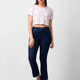 Spykar Blue Bootcut Jeans image 4