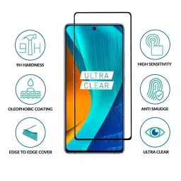 Sprig Edge To Edge Tempered Glass for iQOO Z9X (Pack of 1) image 4