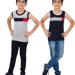 WAAMY69 Boys Multicoloured Cotton Oversized Shirts image 4