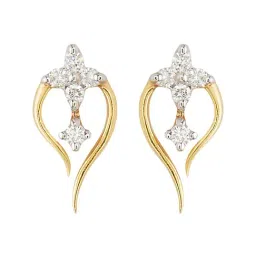 Waman Hari Pethe Jewellers 18k Gold & Diamond Earrings-picture-13