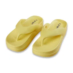 Ginger by Lifestyle Women's Yellow Casual Sandals image 4