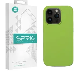 Sprig Liquid Silicone Back Cover for APPLE iPhone 14 Pro Max (Green)-picture-40