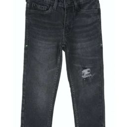 Allen Solly Junior Grey Distressed Jeans-picture-23